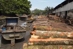 Charcoal factory, Taiping,   Malaysia