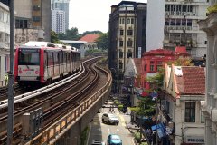 Masjid Jamek LRT station, Kuala Lumpur, Malaysia