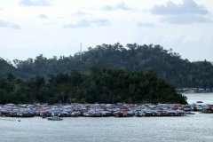 Water village, Kota Kinabalu,  Sabah, Malaysia