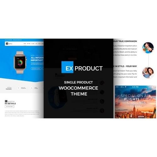 ExProduct - Single Product Theme